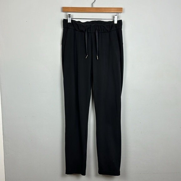 Lululemon On The Fly Pant *28" Black Sz 4 - Picture 6 of 14